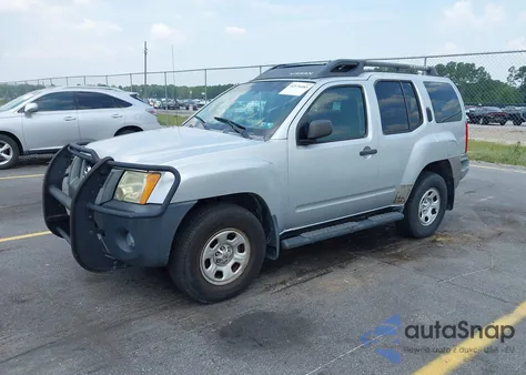 2007 Nissan Xterra X из США, поврежденный, VIN 5N1AN08W07C531783